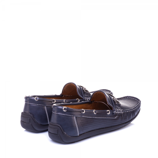 Мъжки обувки  Foril тъмно сини, 3 - Kalapod.bg